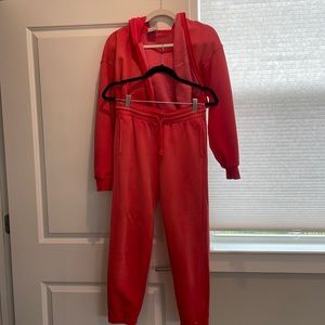 Aritzia TNA cozy XS sweatpants set